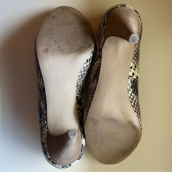 Steve Madden Snakeskin Heels size 9.5 - Picture 9 of 10
